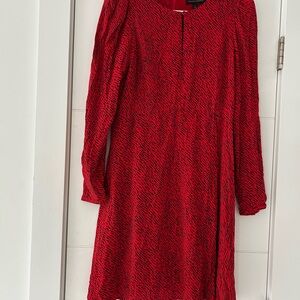 Banana Republic Elegant Red Dress